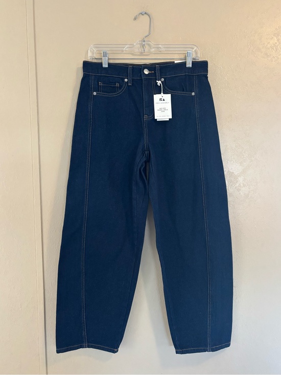 Free Assembly Denim - NWT Free Assembly Mid Rise Barrel Ankle Jeans sz 2